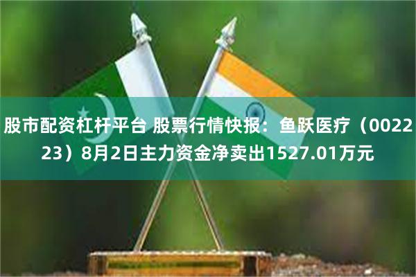 股市配资杠杆平台 股票行情快报：鱼跃医疗（002223）8月2日主力资金净卖出1527.01万元