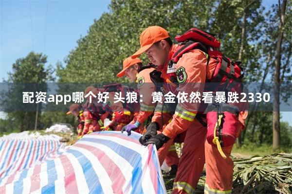 配资app哪个好 头狼：黄金依然看暴跌2330